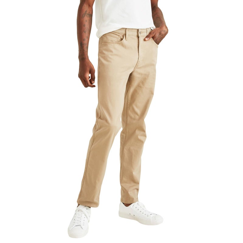 DockersÂ® Men's Jean Cut Straight Fit with All Seasons Techâ„¢, New British Khaki, 38W x 34L - Image 1